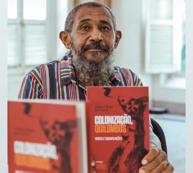 Nêgo Bispo, escritor, filósofo, poeta e pensador quilombola — Foto: Divulgação