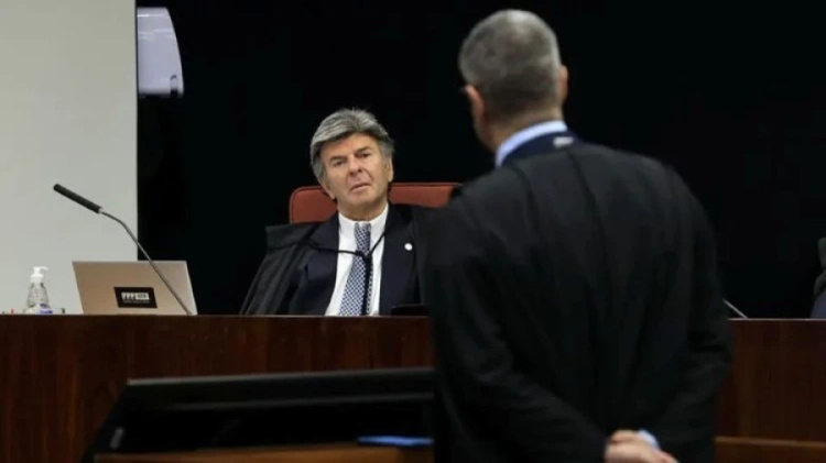 Ministro Luiz Fux durante sessão da Primeira Turma | Rosinei Coutinho/STF