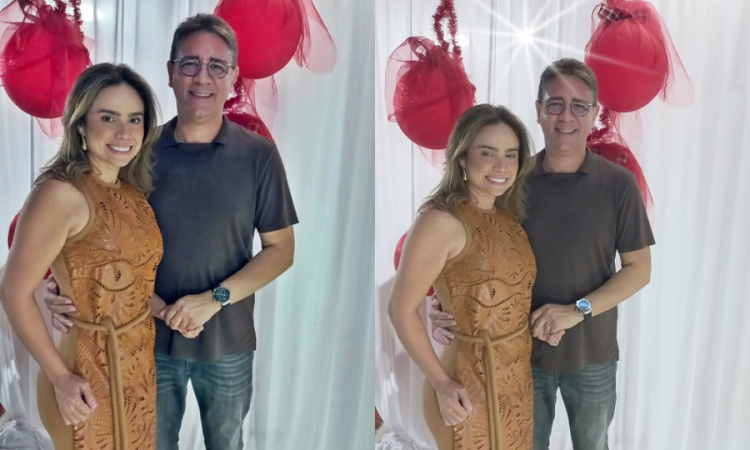 Leléu e sua esposa, Alice/Foto: Jornalista Valter Lima 