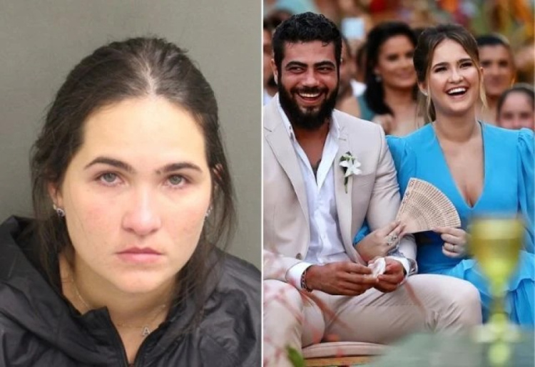 Amanda Vasconcelos foi detida nos EUA | Divulgação/Orange County Sheriff’s Office