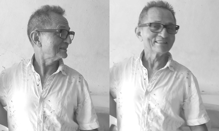 Professor Camilo França/Foto: Jornalista Valter Lima 