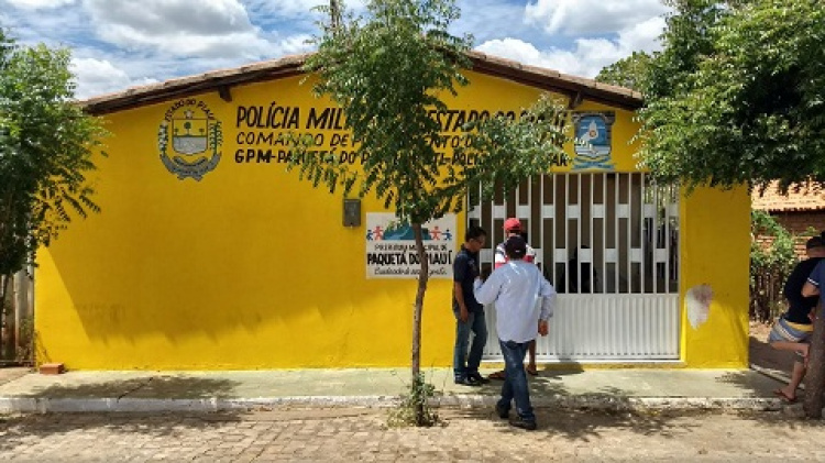 Sede do Grupamento da Polícia Militar de Paquetá – Foto: TV Antena 10