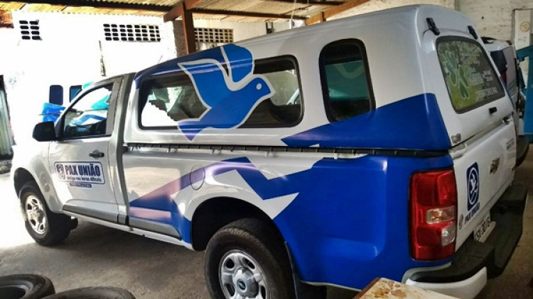 Viatura modelo S10 ,adaptada e personalizada 