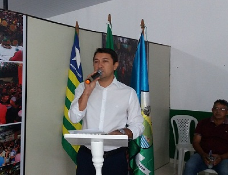 Prefeito Magno Soares (PT)/Foto:Valter Lima