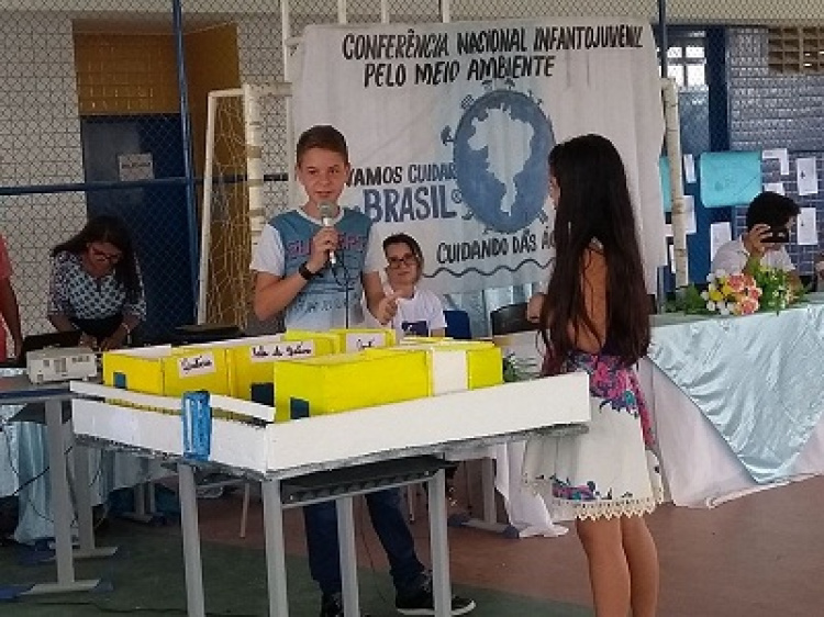 Aluno Lauridson José Campelo (delegado representante).