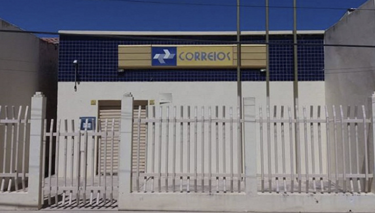 Agência dos Correios de Assunção do Piauí / Foto: Tapuio Notícias