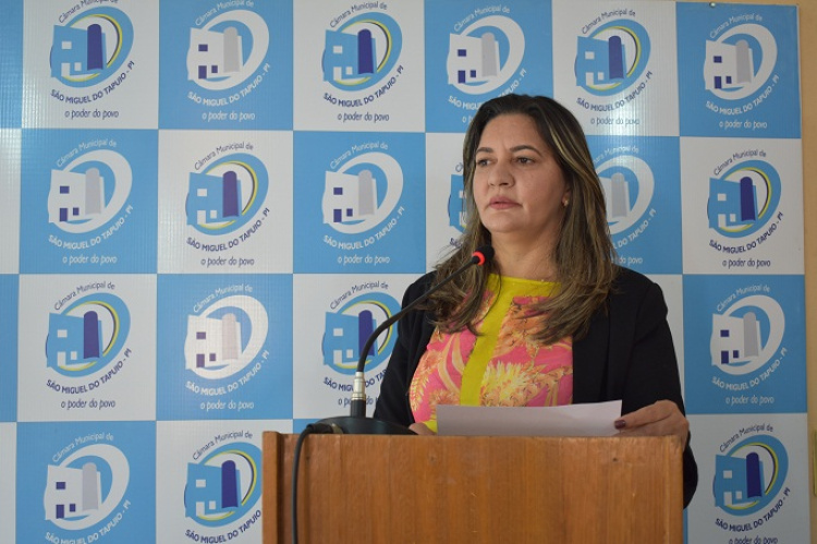Vereadora Neide Alves/Foto:Tapuio Notícias