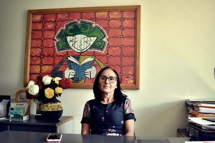 Secretária de Educação, Silvana Maia/Foto:Valter Lima 