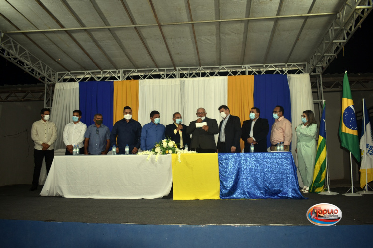 Cerimônia de posse/Foto:Valter Lima 