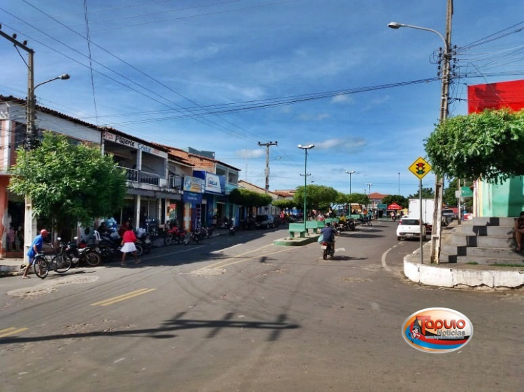 Centro da cidade de SMT/Foto: Valter Lima 