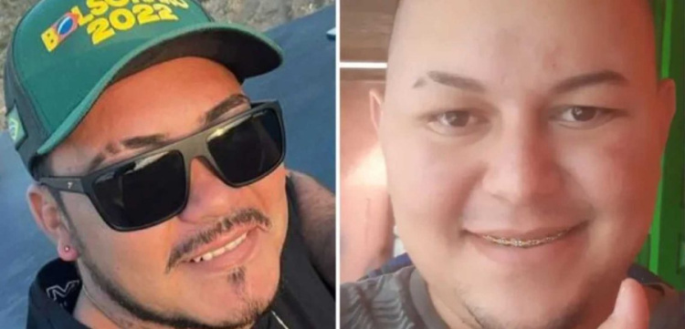 Edgar Ricardo de Oliveira, de 30 anos (de boné) foi detido na manhã desta quinta-feira, 23, pela polícia. O outro atirador foi morto pelo Bope – MT. / Divulgação