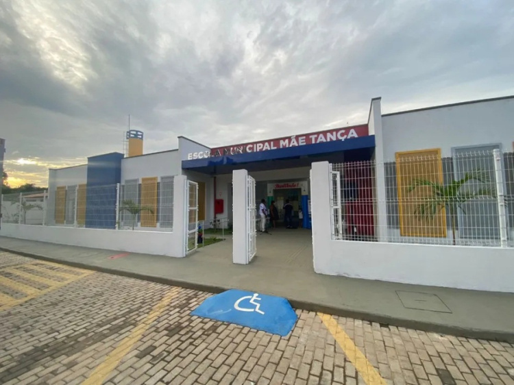 Escola Mãe Tança — Foto: Divulgação/Prefeitura de Oeiras