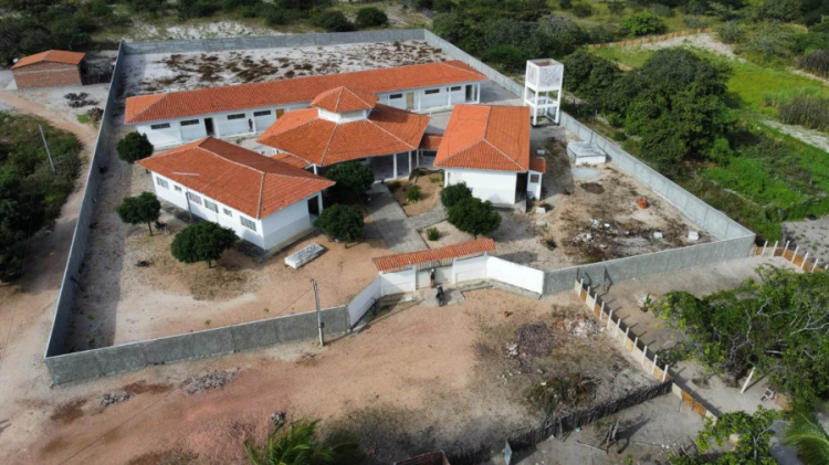 Imagem aérea feita através de Drone/Vagner Mota 