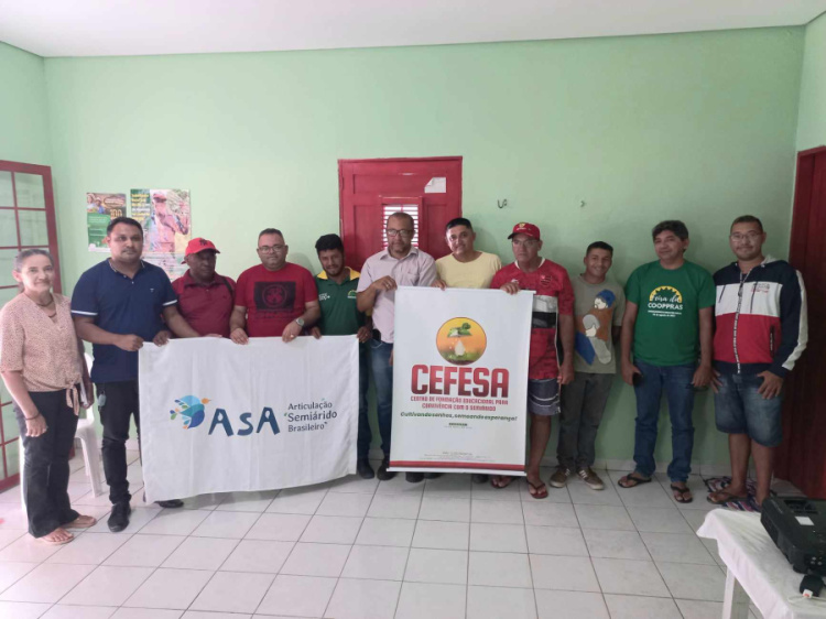 Programa Um Milhão de Cisternas em Assunção do Piauí/Foto: Jornalista Valter Lima 