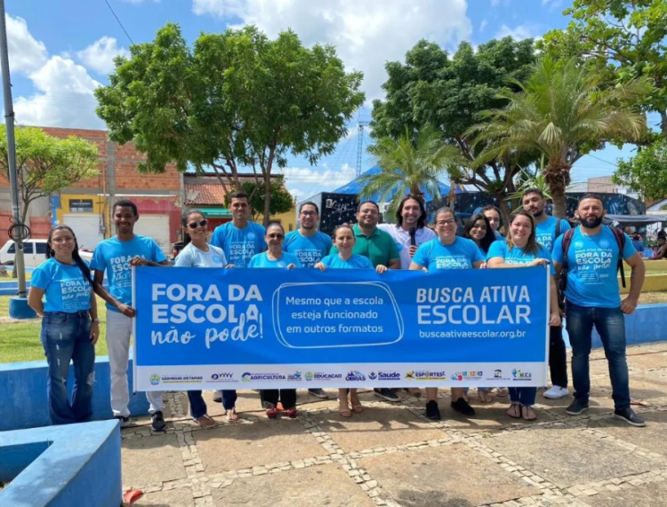 Gestão do prefeito Pompilim realiza dia "D" da Busca Ativa Escolar
