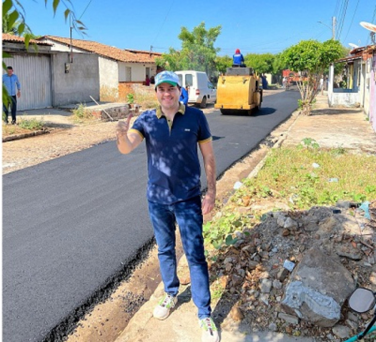 Prefeito Pompilim/Foto: Jornalista Valter Lima 