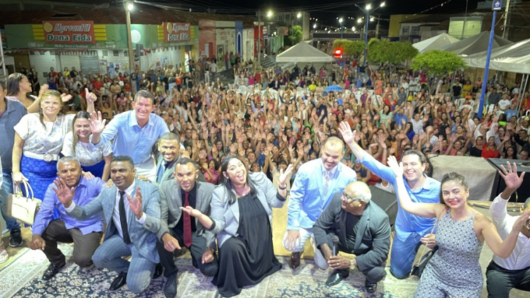 Dia do Evangélico em SMT é marcado por grande Culto e Show Gospel /Foto: São Miguel Agora 