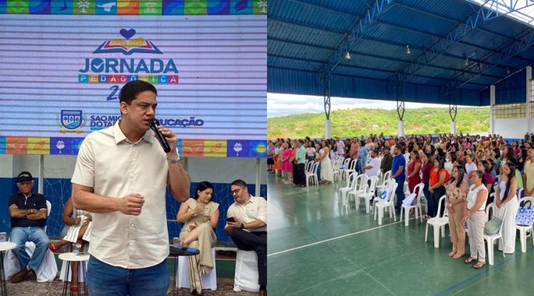 Vice-Prefeito Ribinha participa da Abertura da Jornada Pedagógica 