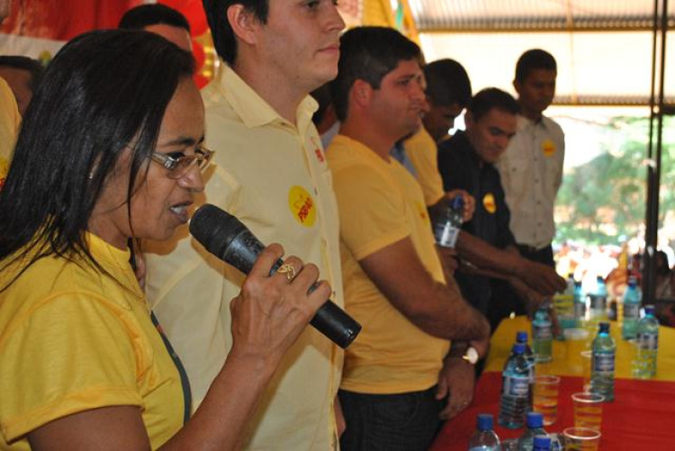 Em ato Convencional partidário  