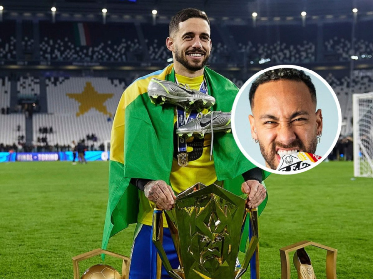 Kelvin Oliveira e Neymar Jr (Divulgação / Kings League)