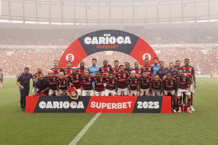 Flamengo é campeão do Campeonato Carioca 2025 — Foto: Divulgação / Campeonato Carioca