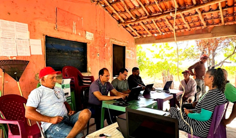 Processo seletivo de famílias ofertou 136 vagas para o assentamento Fazenda Caprisa - Foto: Incra/PI