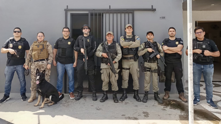 Fotos: Polícia Civil e Militar 