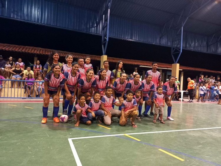 Vila Nova Campeão de Futsal Feminino 2023/Foto:Valter Lima 