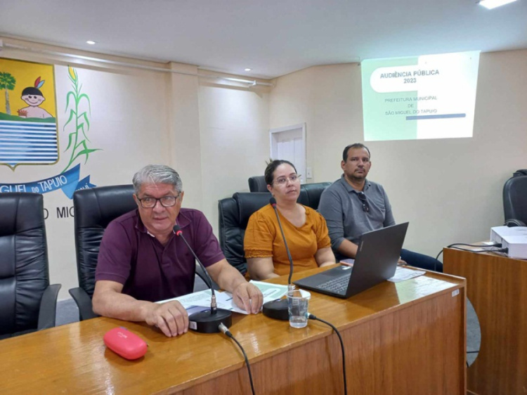 Prefeitura de SMT realiza Audiência Pública para apresentação das metas fiscais do 2° quadrimestre de 2023
